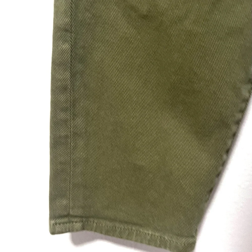 J. Crew Green toothpick Skinny Jeans with‎ Tapered Fit